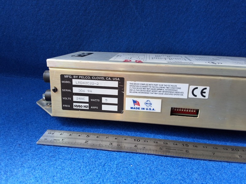 Pelco LRD41C22-2 Legacy Variable Speed Receiver V24AC, 5W, 50/60Hz. gallery