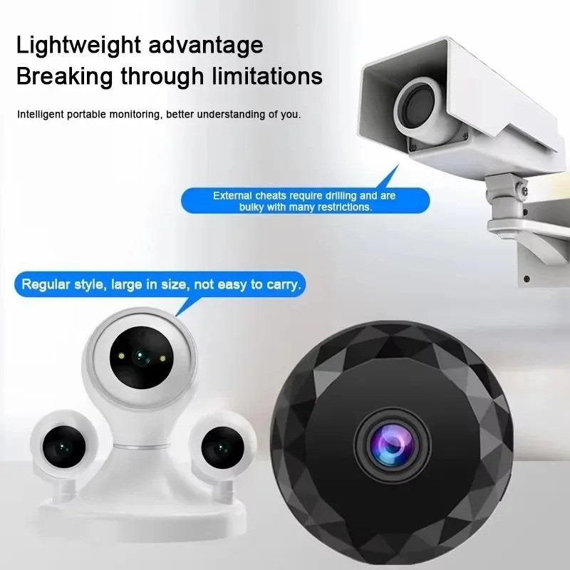 Wireless Mini Wifi Security Camera with Night Vision Motion Detection Rechargeab gallery