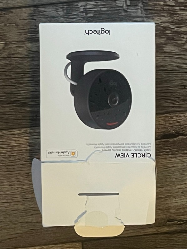 Logitech Circle View Security Camera 1080p HD | Apple HomeKit | 180° View |