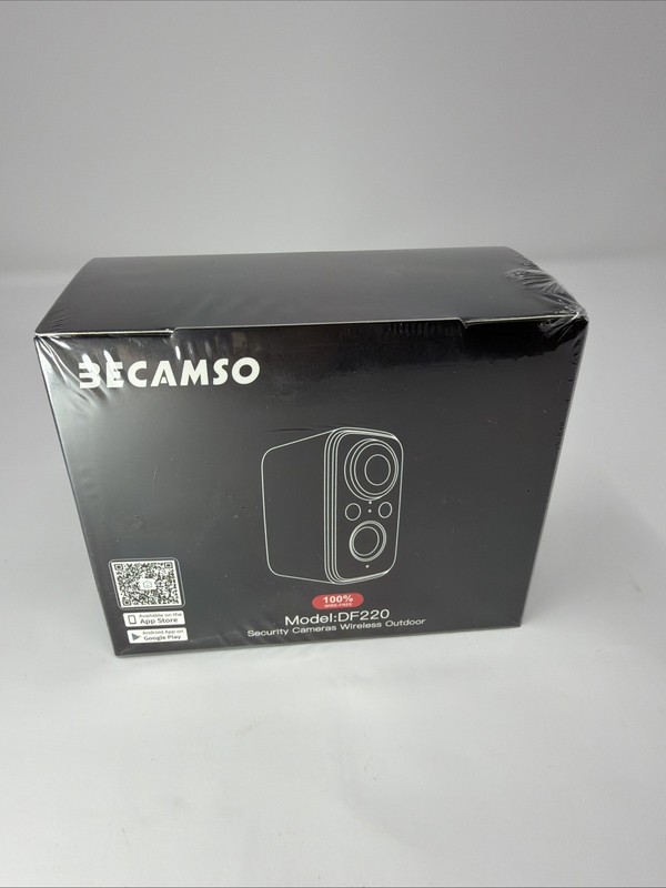BECAMSO Security Camera DF 220 Wireless Outdoor Battery Sealed New NIB