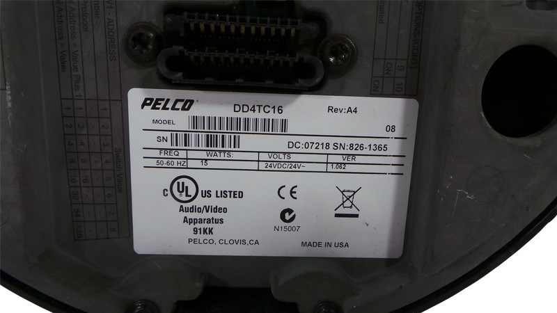 Pelco DD4TC16 Spectra IV Color PTZ Color Dome Camera - Free Shipping gallery