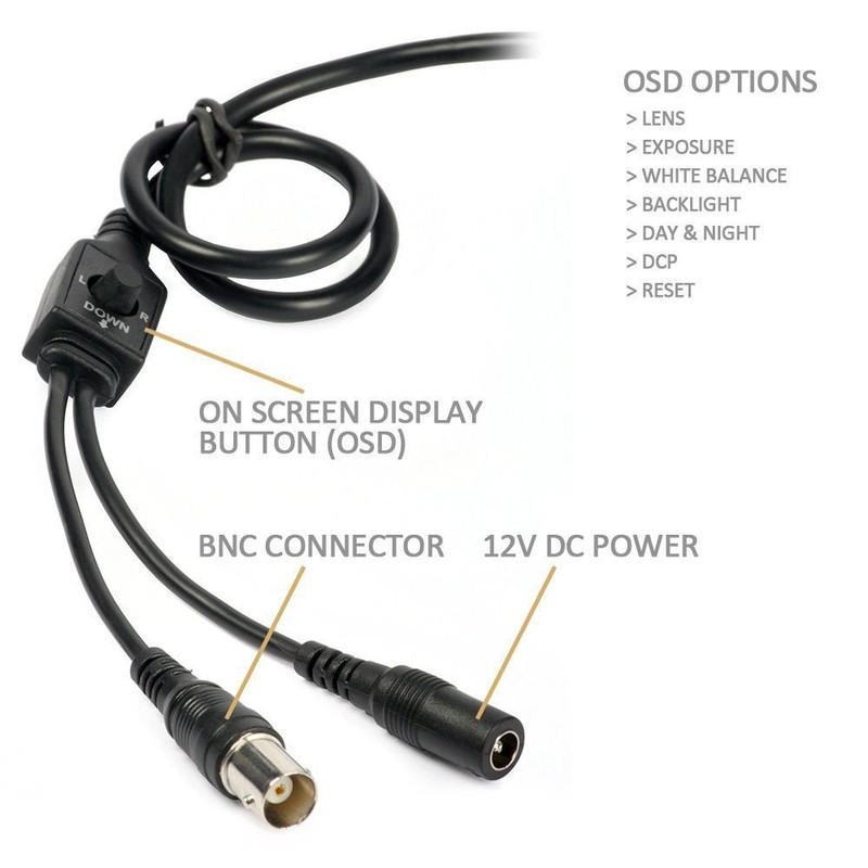 2.6MegaPixel Sony CMOS CCD 4-in-1 1080P 72IR CCTV Security Camera Power Ad ReW21 gallery