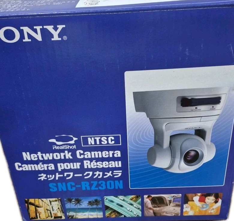 Sony NTCS SNC-RZ30N Network Camera Pan/Tilt/Zoom (PTZ) IP surveillance camera