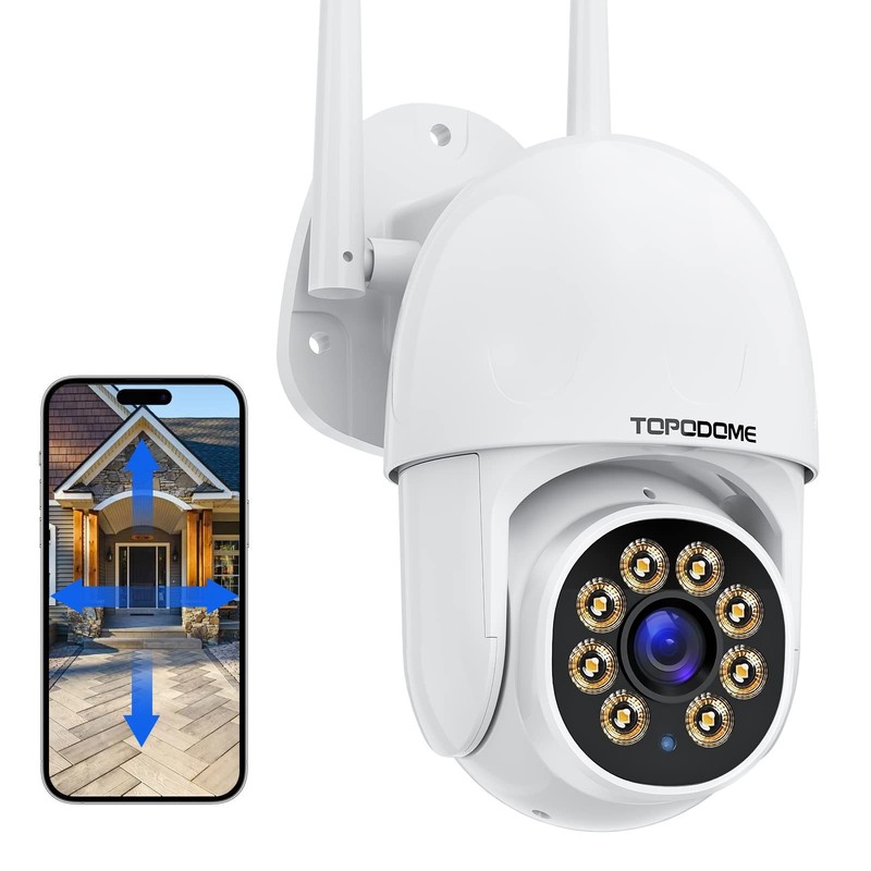 Wi-Fi Security Camera Outdoor 1080P, RTSP IP Surveillance Home WiFi Camera, 3…