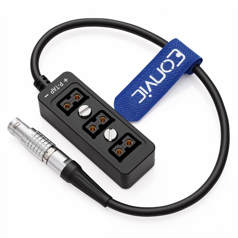 6 Pin Power Splitter Cable 14.8V Output for DJI Ronin 2 to 3 Port D-Tap P-Tap... gallery