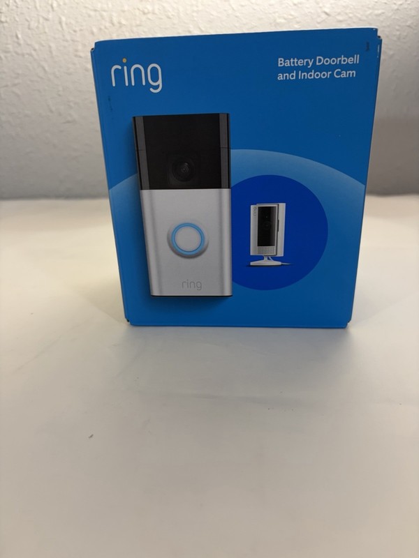 Ring Battery Doorbell y una Ring Indoor Cam. gallery