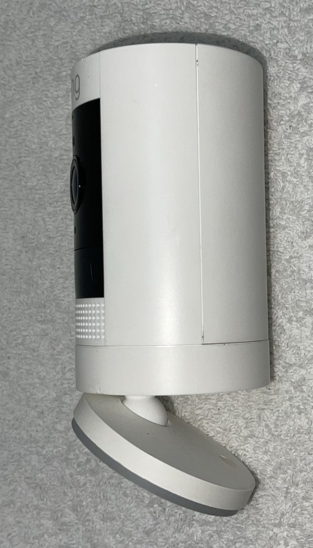 Ring Stick Up Security Camera in White w/ OG Battery WIFI Talk Night Vision gallery