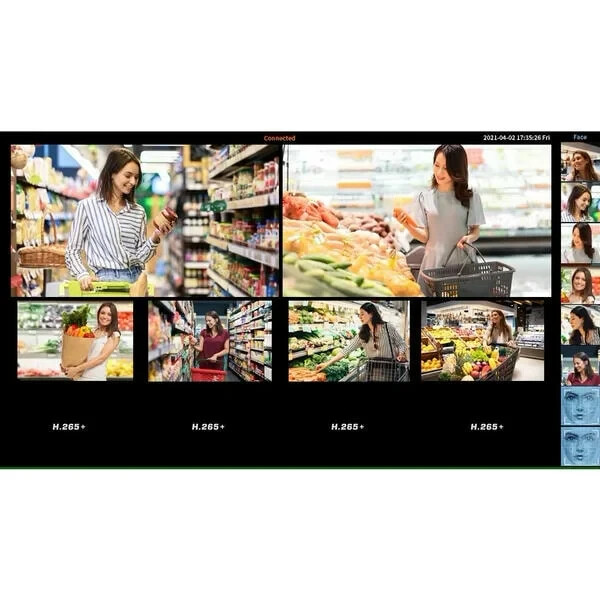 IP Poe 8mpx 4k Video Surveillance Kit with Audio gallery