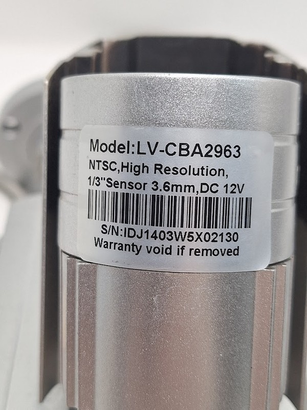 4 LaView Security Cameras LV-CBA2963 Cables and Splitter gallery