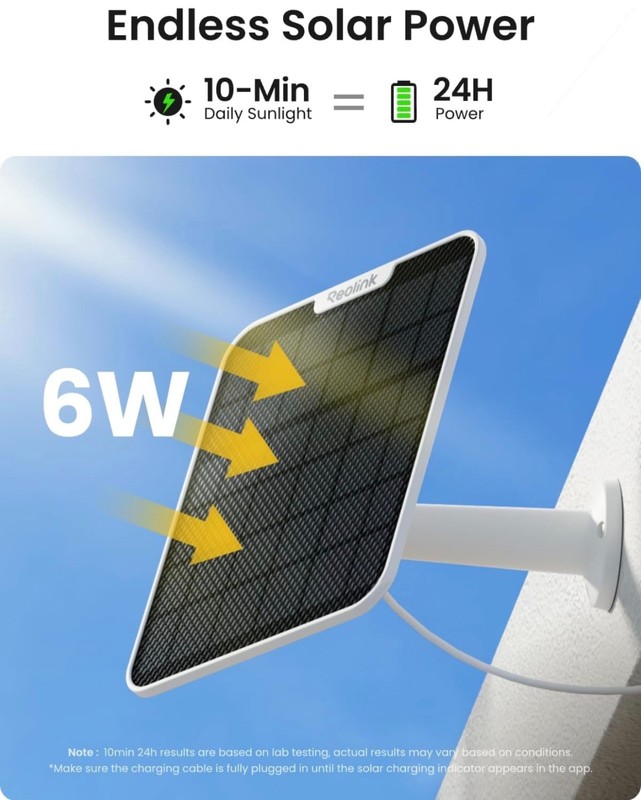 REOLINK 4K Solar Outdoor Camera,Dual-Lens 8MP Wireless,ColorX Night Vision gallery