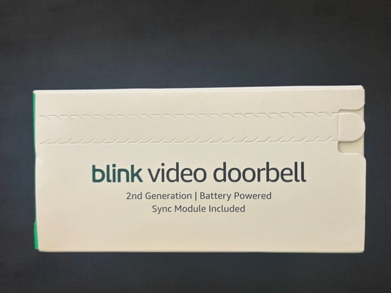 Blink Video Doorbell with Sync Module Core and Batter (2 Year Battery), Black gallery