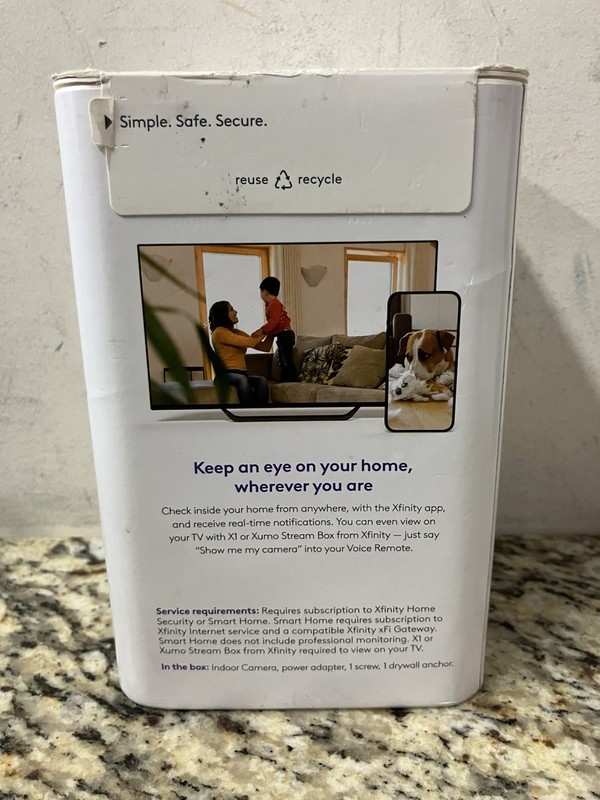 NEW Xfinity Indoor Wireless Security Camera White 312426 gallery
