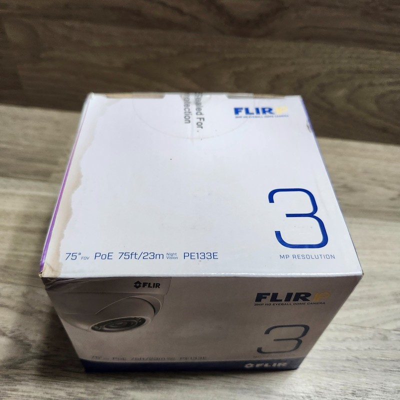FLIR PE133E 3MP Fixed HD IP Weatherproof Dome Camera with Night Vision gallery