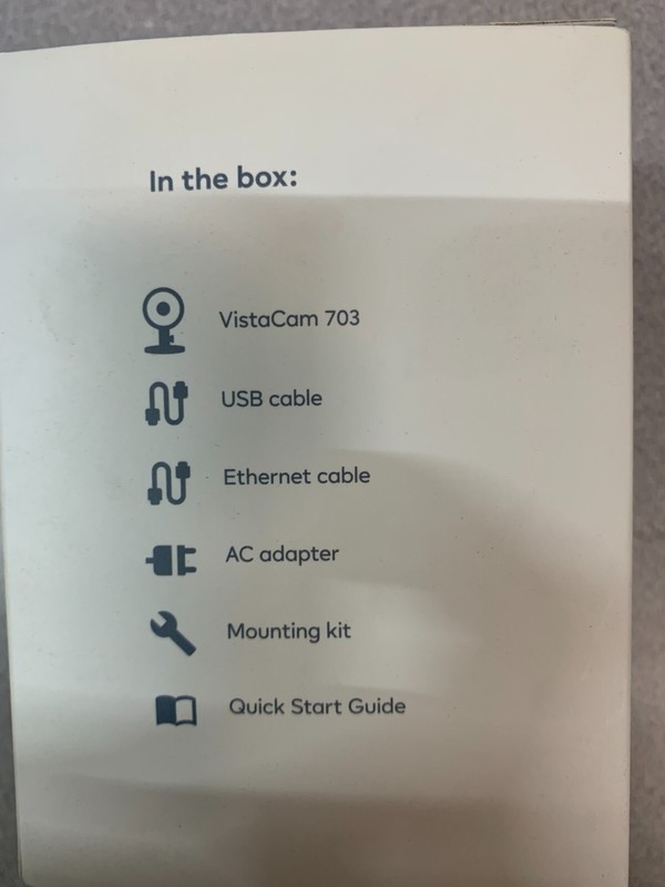 Ezlo VistaCam 703 Full 1080p HD Indoor Motion Activ WiFi Camera W/ Night Vision gallery