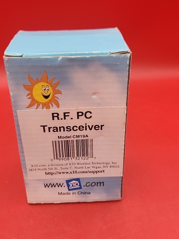 New X10 R.F. PC Transceiver CM19A New In Box Works With X-10 System