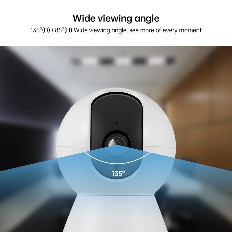KERUI Smart 4K 5MP Mini IP Camera Wireless Indoor Surveillance with AI Tracking gallery