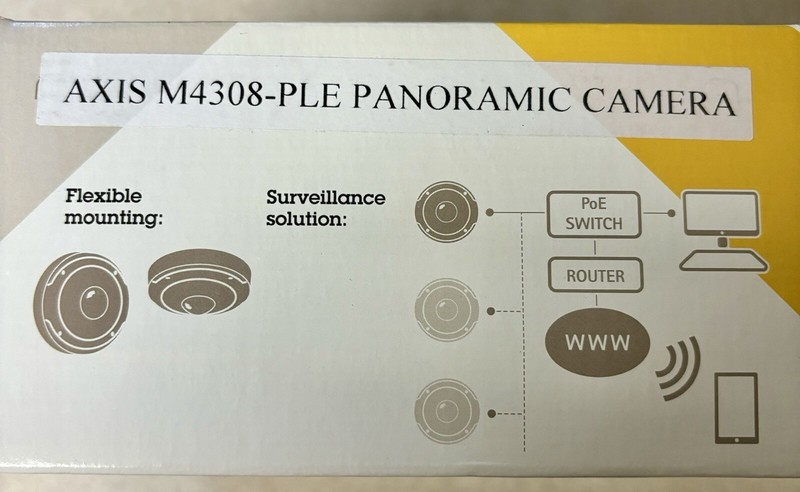 Axis M4308-PLE Network Panoramic Dome Camera 02100-001. gallery
