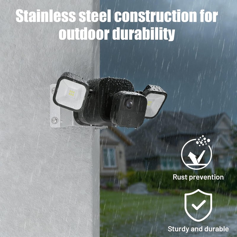 Corner Mount for Blink Outdoor 4 Floodlight /Blink Out Door 3 Floodlight ,Per... gallery