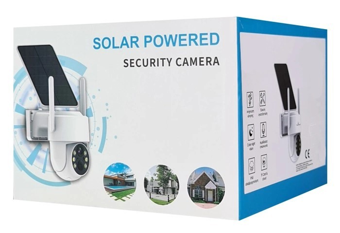 Solar Surveillance Camera Wireless SD Storage Card Included Remote APP Control gallery