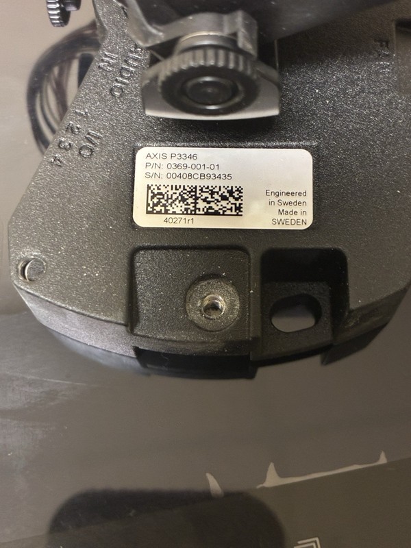 Lot Of 4 Axis P3346 IP Cameras Tested Working With Heater gallery