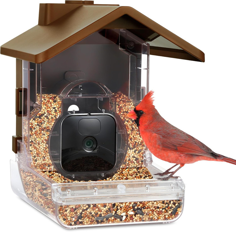 Bird Feeder Camera Case Compatible with Blink, Wyze & Ring Security Cameras Incl