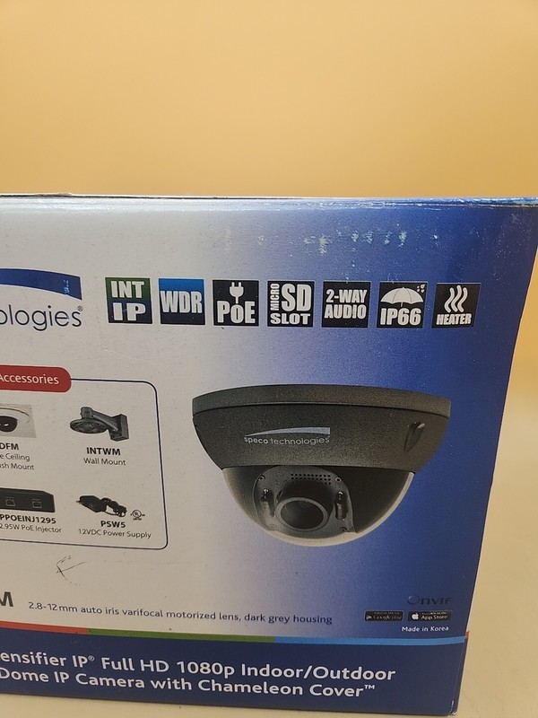 Speco Technologies Intensifier IP O2iD4M 2MP Outdoor Network Dome Camera IP66 gallery