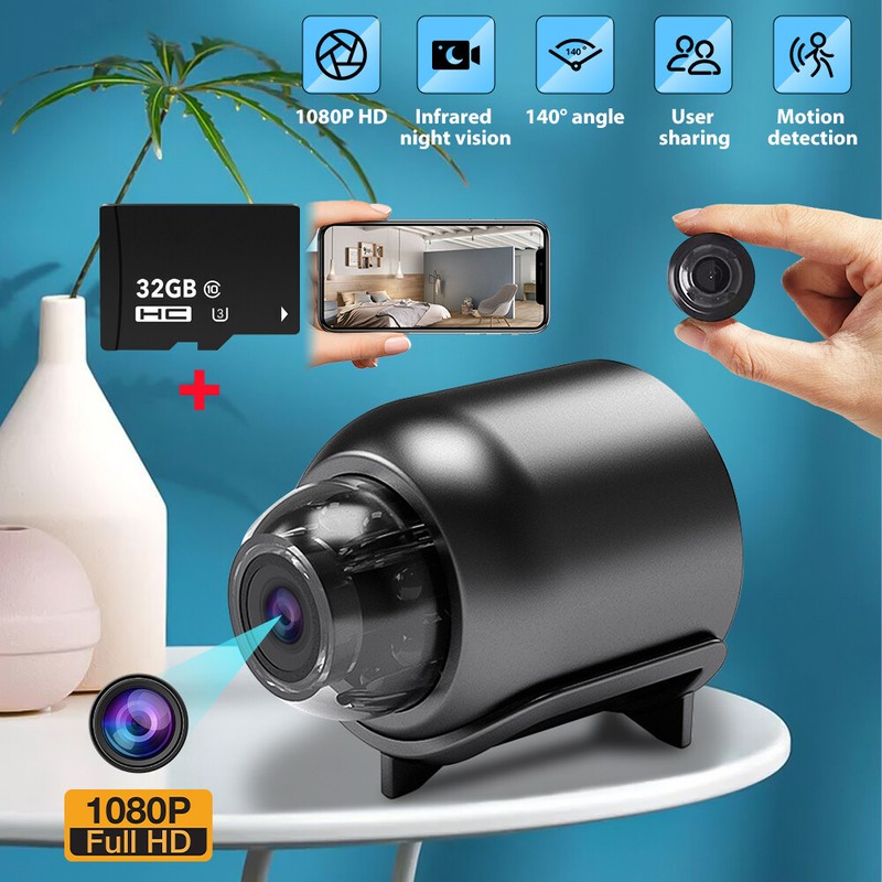 Camara De Seguridad 1080P HD Oculta WiFi Espia Inalambrica Para Habitacion Casa gallery