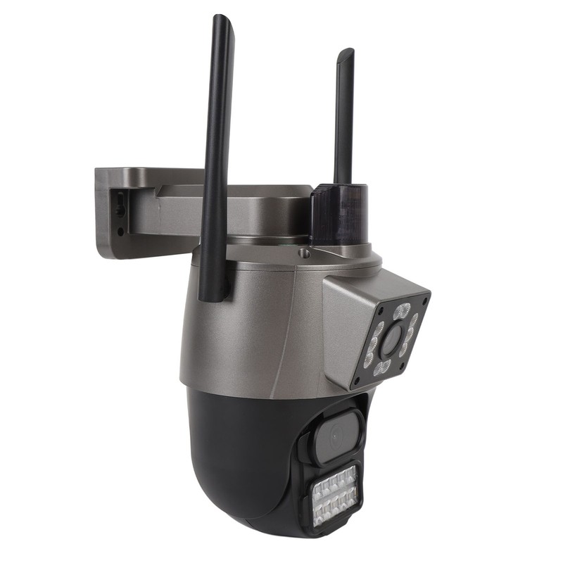 Pan Tilt Wireless Security Camera Dual Lens 6MP 5X Zoom Motion Detection IP66 gallery