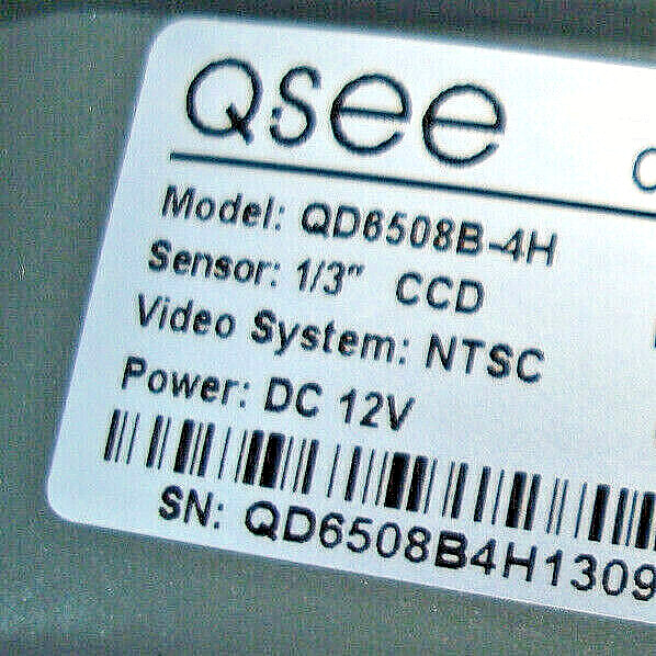 Q-See Security Camera QD6508B-4H w/ 36 LEDs & 60 ft. BNC Cable gallery