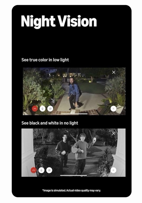 Ring Battery Doorbell Plus (newest model) Retinal 2K with wide angle video up to gallery