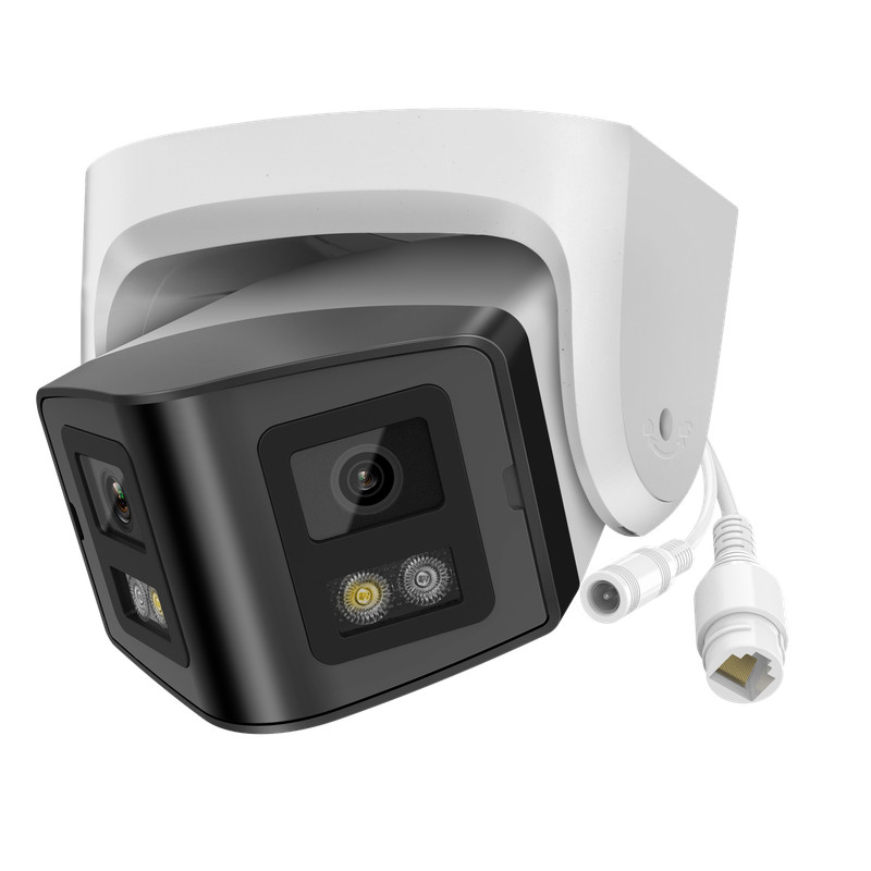 VIKYLIN 4MP 8MP 170° Panoramic IR FullColor Security Camera Dual lens Dual Light gallery