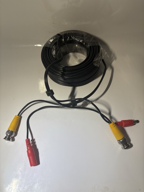 Defender4K Wired Security Camera System Cable. Cable only. No DVR, No Camera.