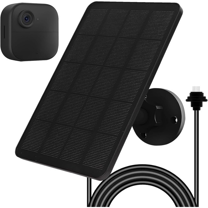 Solar Panel Blink Outdoor 4 Camera Waterproof High Efficiency USB-C Charging gallery