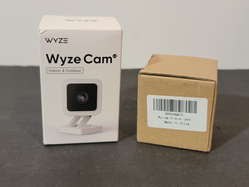 New Wyze Cam V3 Wired Security Camera Night Vision Indoor/Outdoor 1080p + Case gallery
