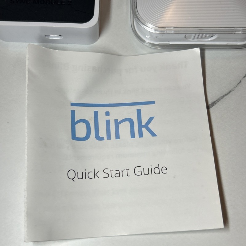 Blink Outdoor Cameras Lot(3)+Sync Module 2 – FOR PARTS / NOT WORKING–Registered gallery