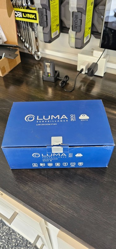 New Luma Surveillance LUM-300-DOM-IP-WH Dome Camera (White) m672 gallery
