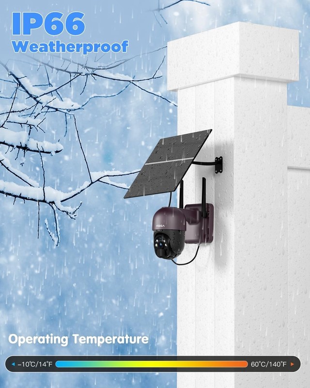 Wireless Outdoor 4G Camera - 20W Solar Panel - PIR Detection gallery
