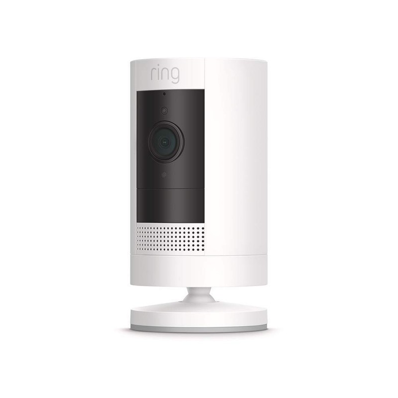 Ring Stick Up Cam 3rd Gen HD Security Camera Indoor Outdoor Wireless White gallery