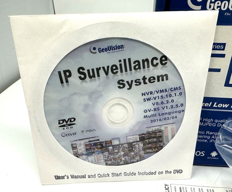 GEOVISION EFD Target Series MP Low LUX WDR IR Mini Fixed IP Dome GV-EFD1100-0F gallery