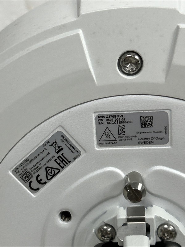 Axis Communications Indoor/Outdoor Network Security Camera Q3708-PVE gallery