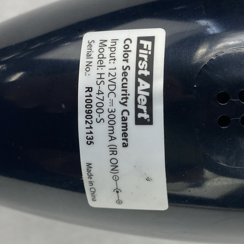 First Alert HS-4700-S Digital Wired Indoor/Outdoor Security Camera Untested gallery