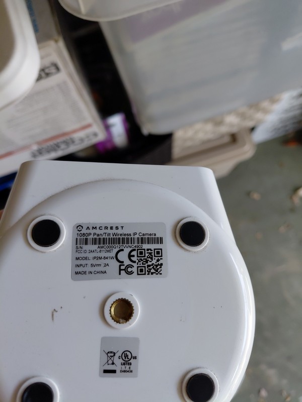 Amcrest Ultra HD 2K IP3M-941W Video Security IP Dual Band - White camera only gallery
