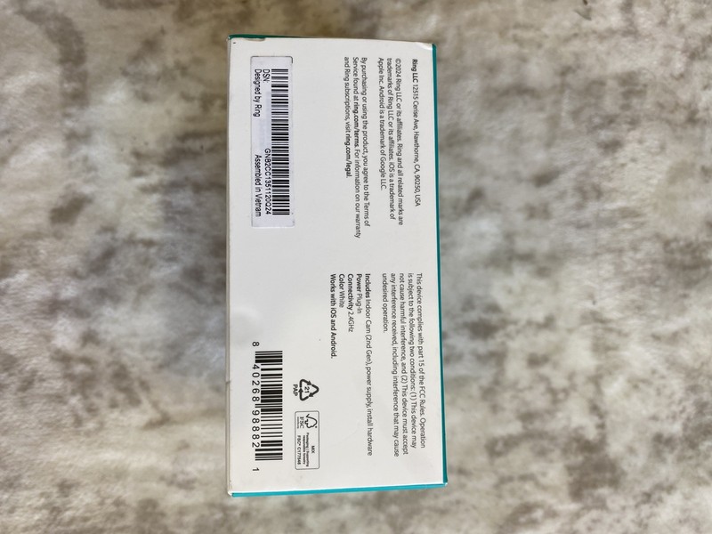 Ring Indoor Cam (2nd Gen) Sealed Box - NEW NIB UNOPENED gallery