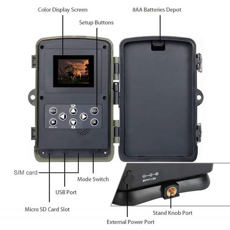 Practical Hunting Camera with Night Vision Outdoor Camera Camera for Hunting gallery