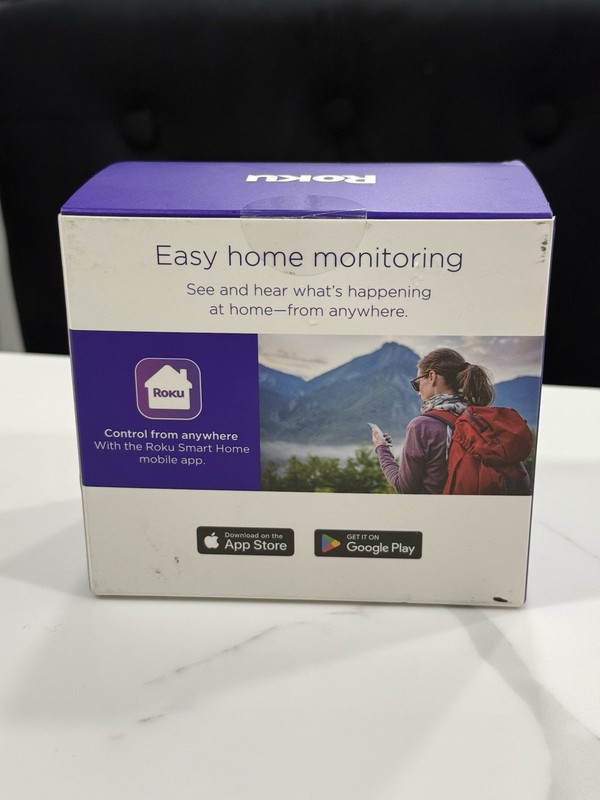Roku Indoor Camera 2-Pack | 1080p HD Night Vision, 2-Way Audio, Motion Alerts, A gallery