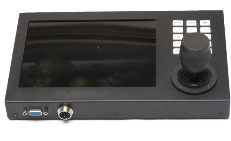 OKAF Network PTZ Monitor Joystick 8 Inch HD LCD Display Joystick Zoom Controller gallery