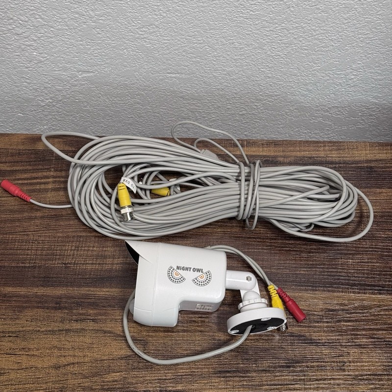 Night Owl CM-PIRHDA10W-BU-H Camera – 1080P with BNC Cable – Working