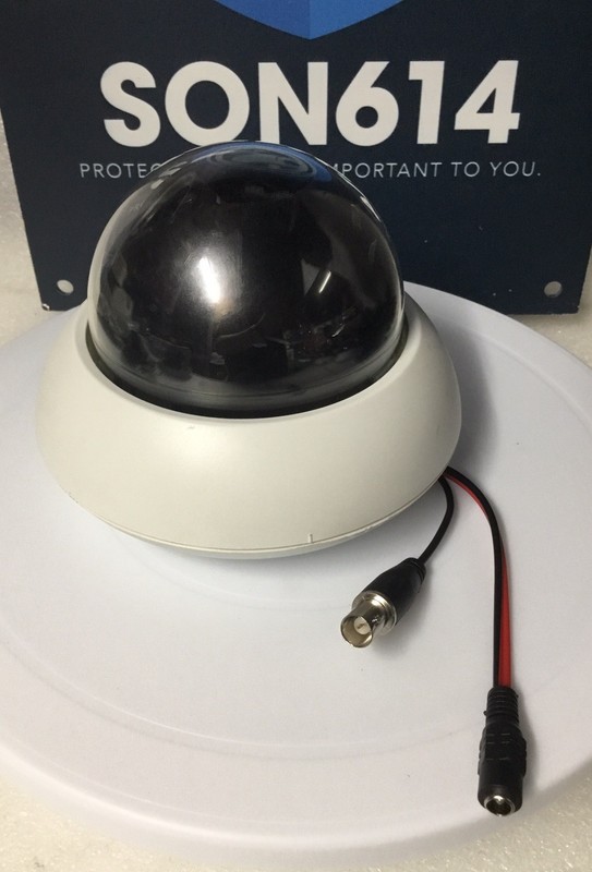 GANZ ZC-D5212NHA Security Color Camera W/ 540TVL 2.8-12mm Recessed Mount TESTED! gallery