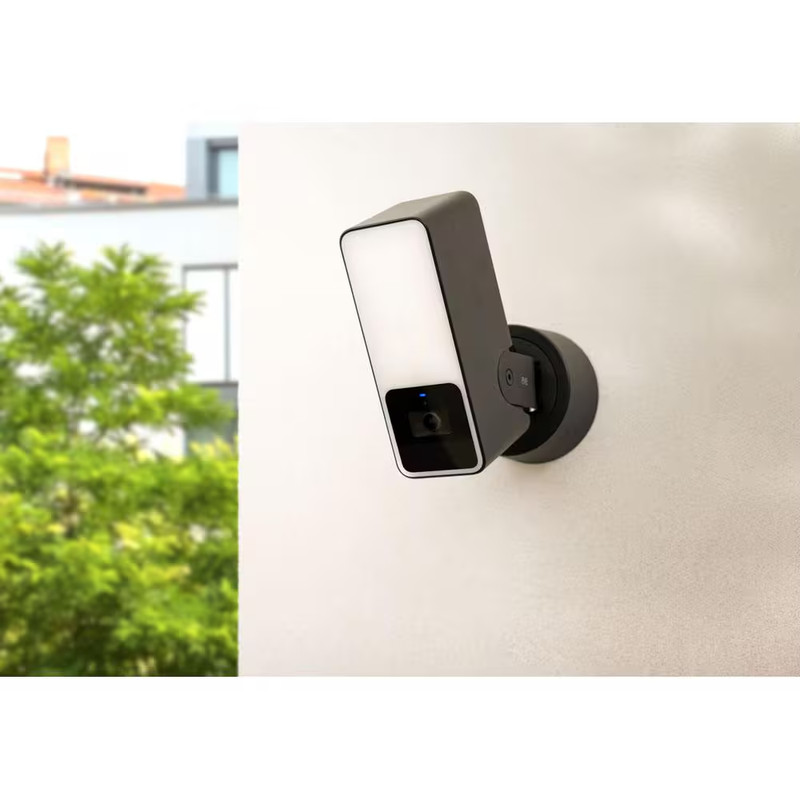 Outdoor Cam - Smart Wired Dimmable Outdoor Floodlight, Works with Apple Home, 2- gallery