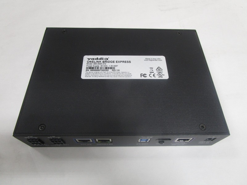 VADDIO 999-9595-070 OneLINK Bridge Express for HDBaseT Cameras NEW OPEN BOX gallery
